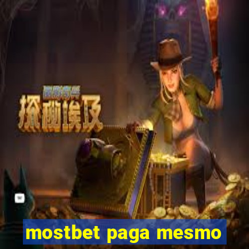 mostbet paga mesmo